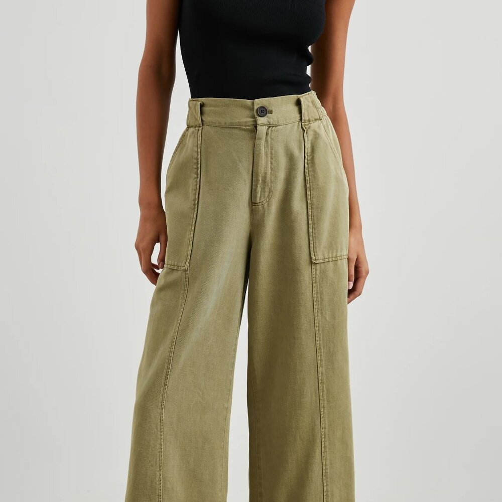 Rails Greer Pant Canteen Olive Green Women's Size XS